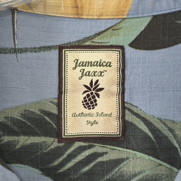Jamaica Jaxx Silk Shirt‎ XXL - Picture 2 of 3